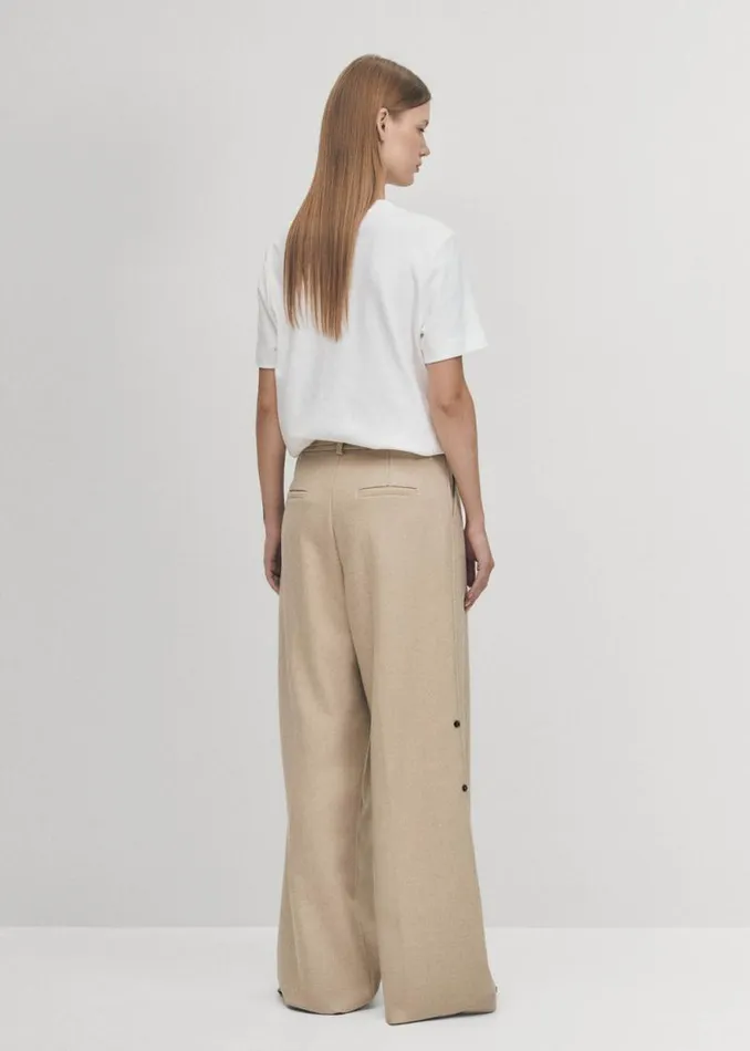 Abbie Beige Trousers Women ALOHAS Pants