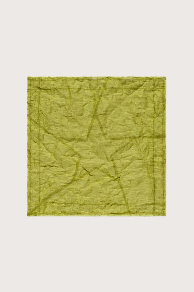 Accessories CINQUANTINO 8211 Cotton Linen Handkerchief 8211 Golden Green Massimo Alba Handkerchiefs Accessories CINQUANTINO 8211 Cotton Linen Handkerchief 8211 Golden Green Massimo Alba Handkerchiefs