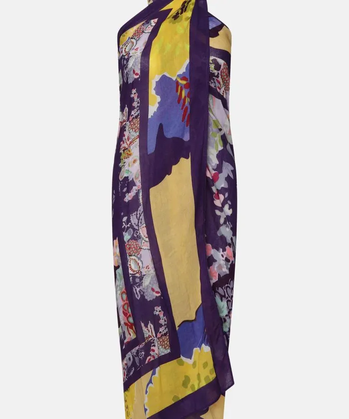 Accessories Ilse Jacobsen Scarves Scarf 8211 Dark Violet