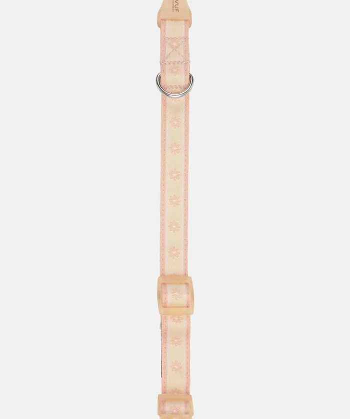 Accessories Ilse Jacobsen Vov and Vuf Dog Collar W Flowers 8211 Soft Coral