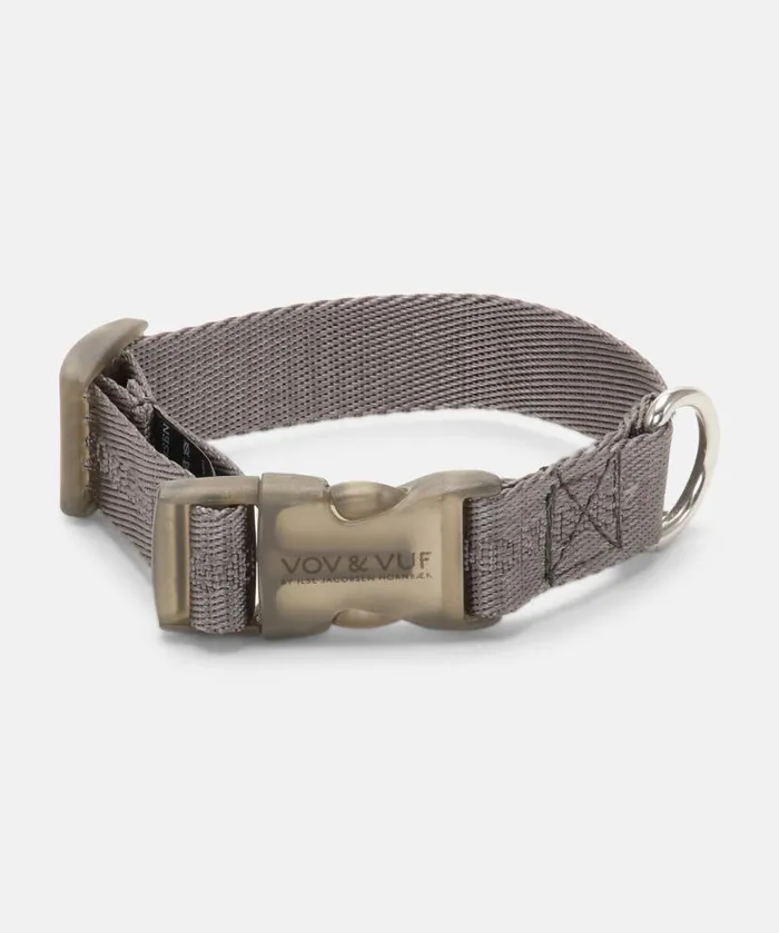 Accessories Ilse Jacobsen Vov and Vuf Dog Collar With Logo 8211 Antique Silver