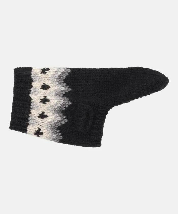 Accessories Ilse Jacobsen Vov and Vuf Dog Knit MediumLarge 8211 Black