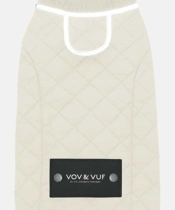 Accessories Ilse Jacobsen Vov and Vuf Dog Quilt Coat 8211 Milk Creme Accessories Ilse Jacobsen Vov and Vuf Dog Quilt Coat 8211 Milk Creme