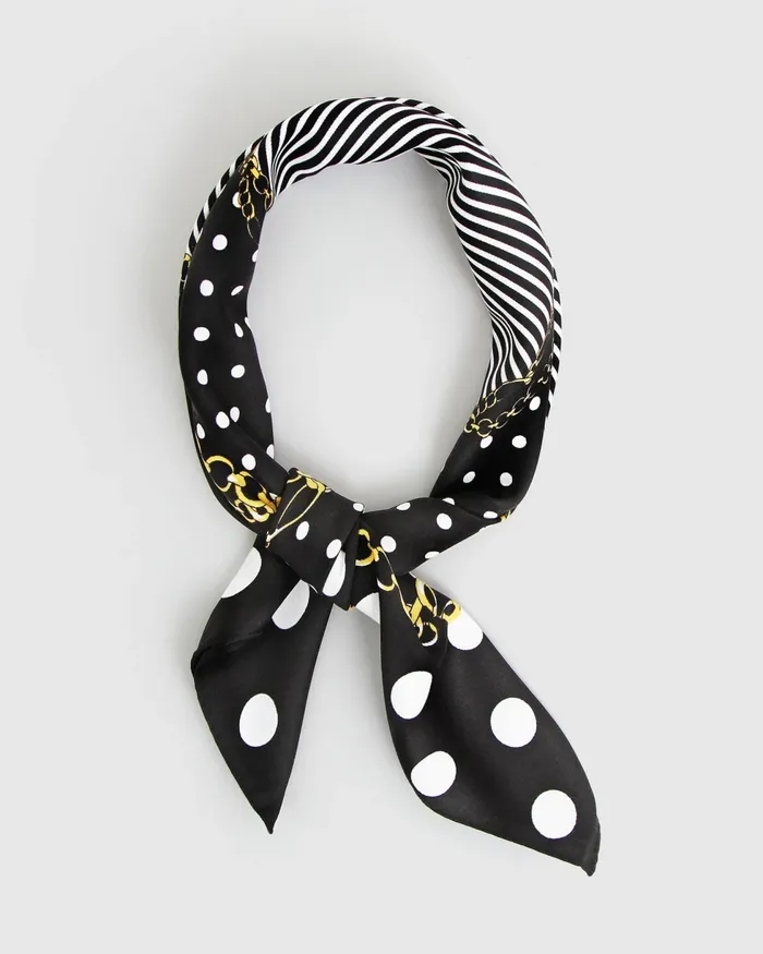 Accessories Women Belle and Bloom La Dolce Vita Fashion Scarf 8211 Chain