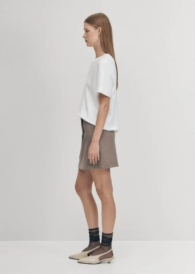 Adela Taupe Skirt Women ALOHAS Skirts