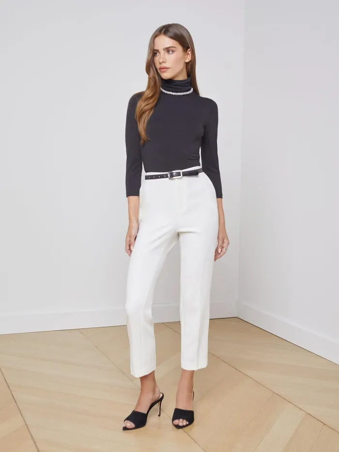 Aja Turtleneck Black Women L039Agence Blouses and Tops