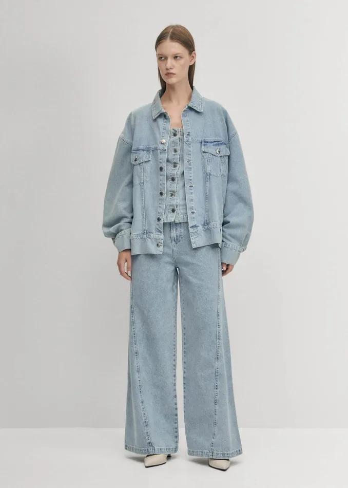 Alaska Blue Denim Jacket Women ALOHAS Denim