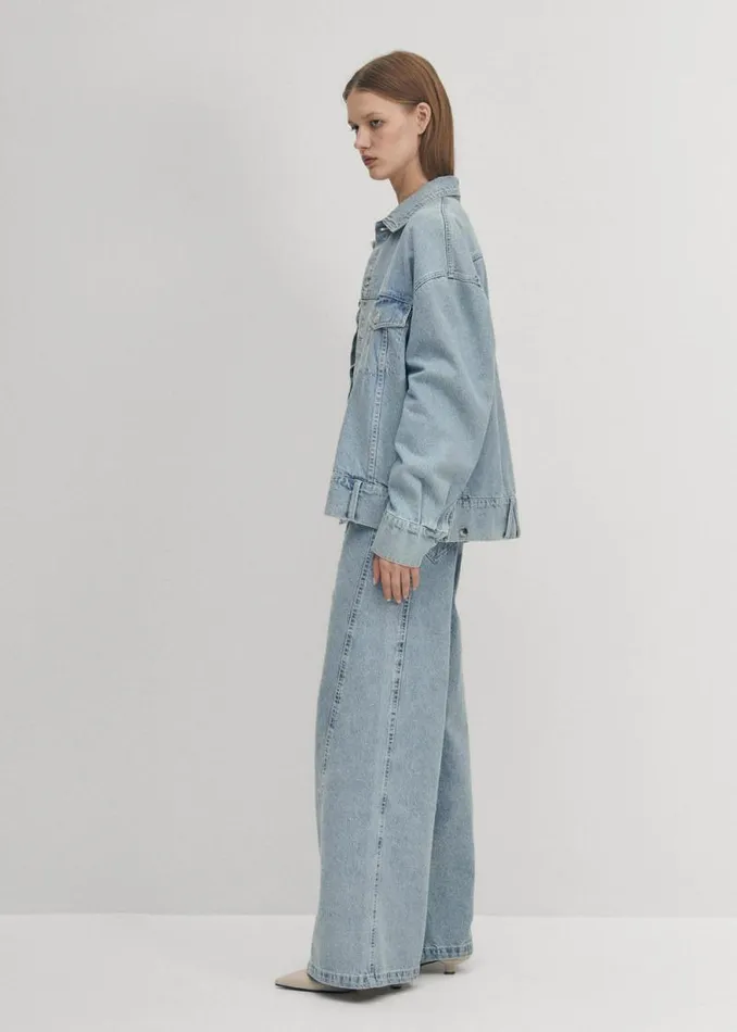 Alaska Blue Denim Jacket Women ALOHAS Denim
