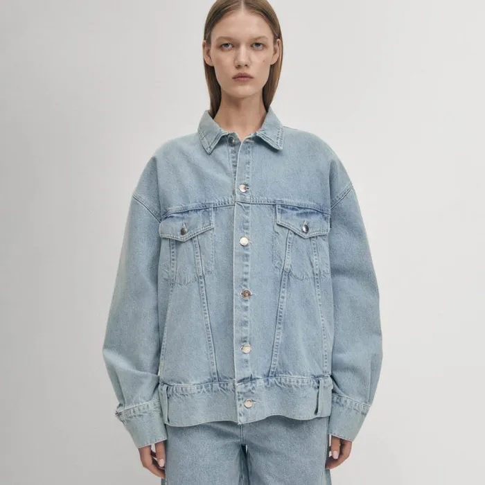 Alaska Blue Denim Jacket Women ALOHAS Denim