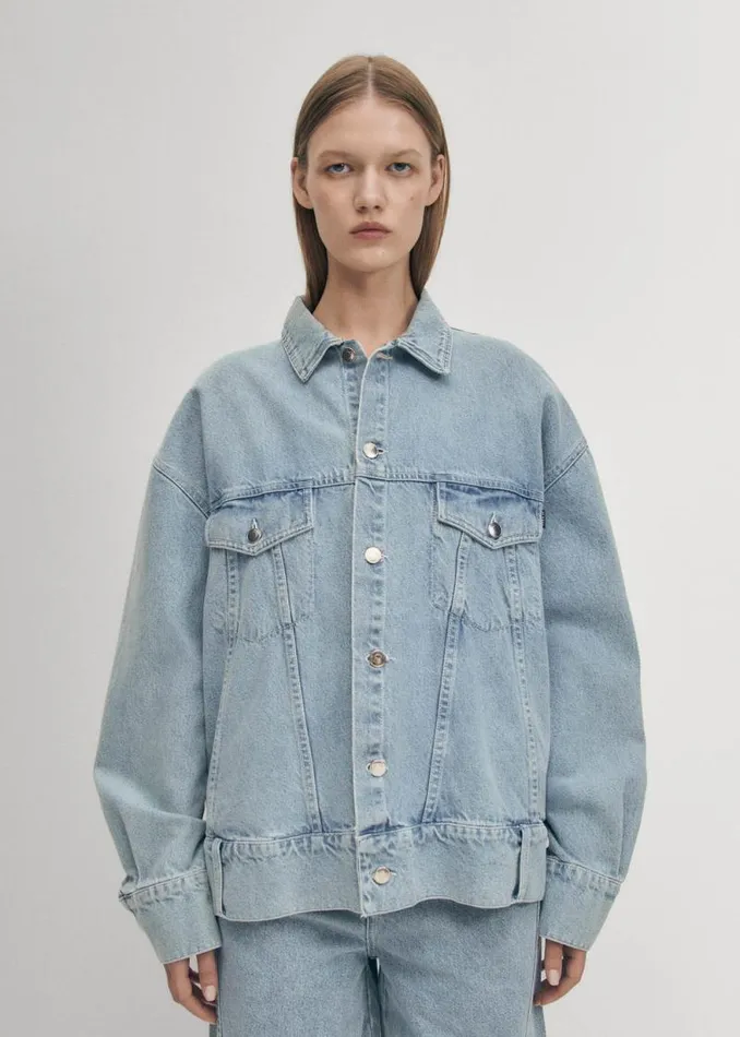 Alaska Blue Denim Jacket Women ALOHAS Denim