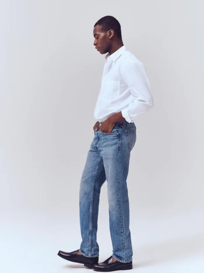 Alex Mill AM Original 5 Pocket Jean Vintage Medium Indigo Men Denim