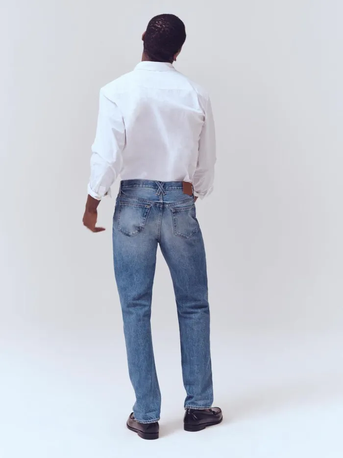 Alex Mill AM Original 5 Pocket Jean Vintage Medium Indigo Men Denim