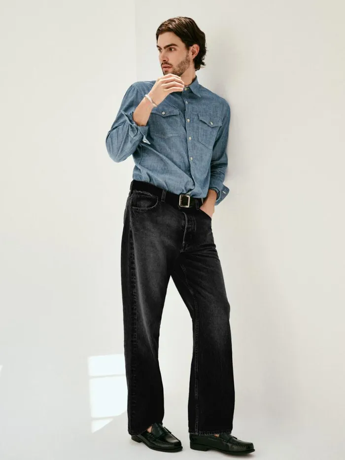 Alex Mill AM Relaxed Straight 5 Pocket Jean Men Pants