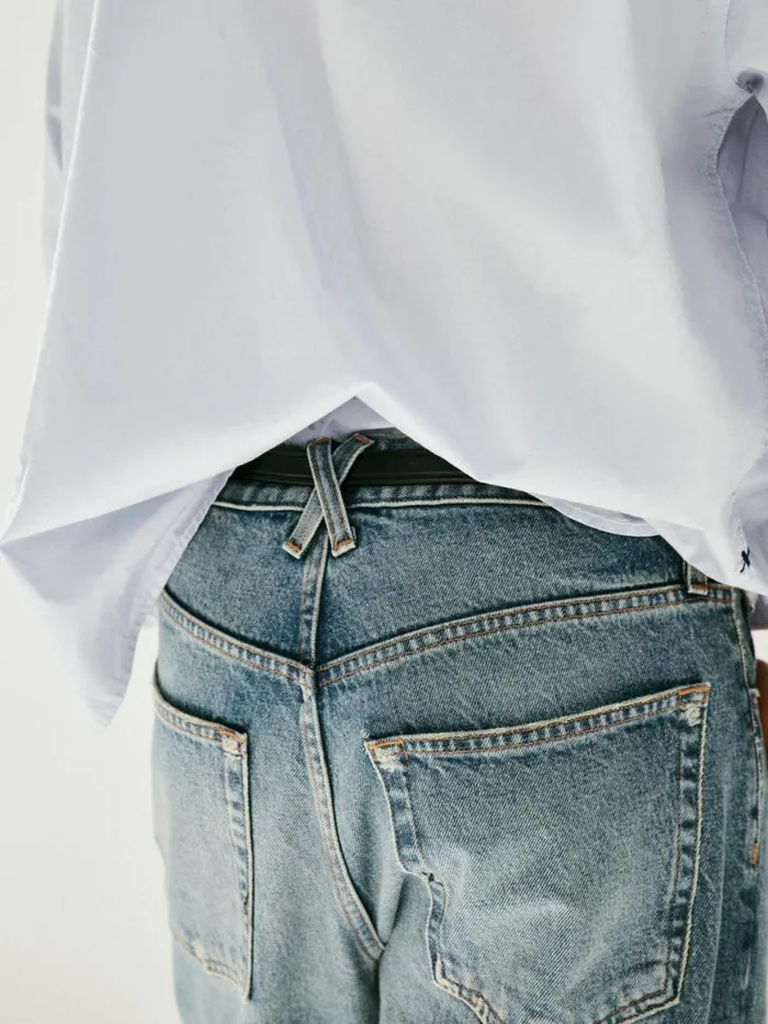 Alex Mill AM Relaxed Straight 5 Pocket Jean Men Pants