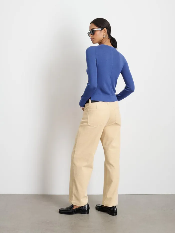 Alex Mill Ava Sweater Tee Mystic Blue Women Sweaters Alex Mill Ava Sweater Tee Mystic Blue Women Sweaters