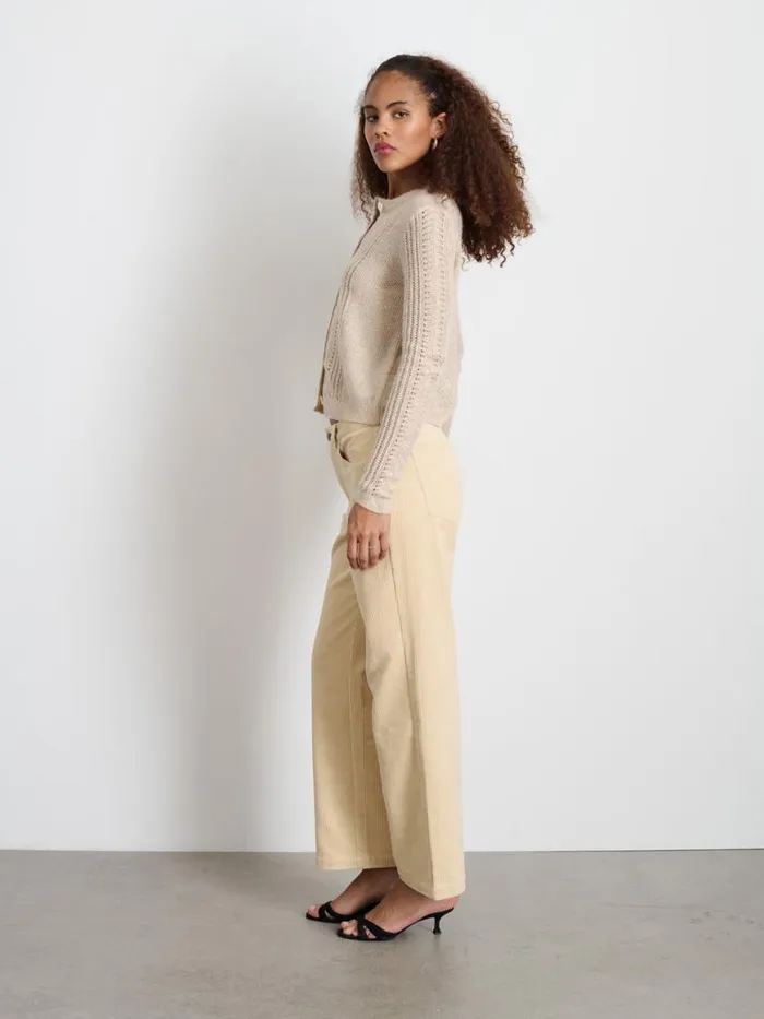 Alex Mill Camden Pant In Corduroy Light Bone Women Set Dressing