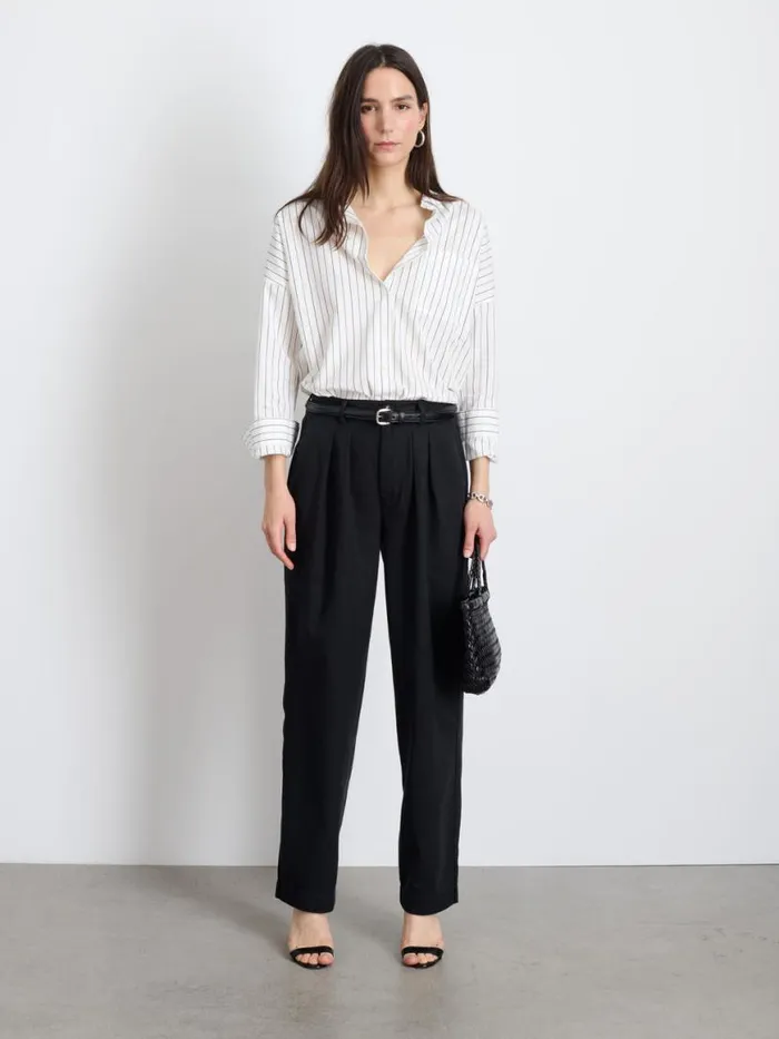 Alex Mill Jo Shirt In Striped Paper Poplin Women Shirts Tops