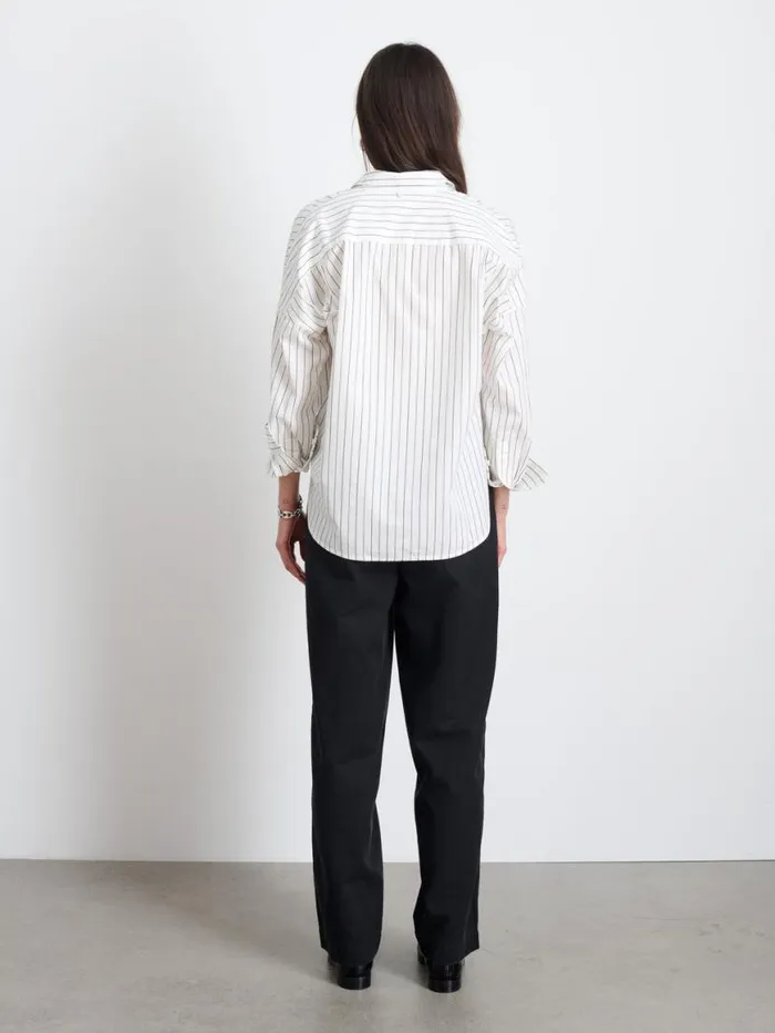 Alex Mill Jo Shirt In Striped Paper Poplin Women Shirts Tops