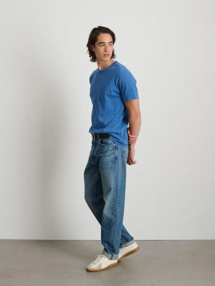 Alex Mill Lightweight Mercer Tee Blue Men Tees Polos