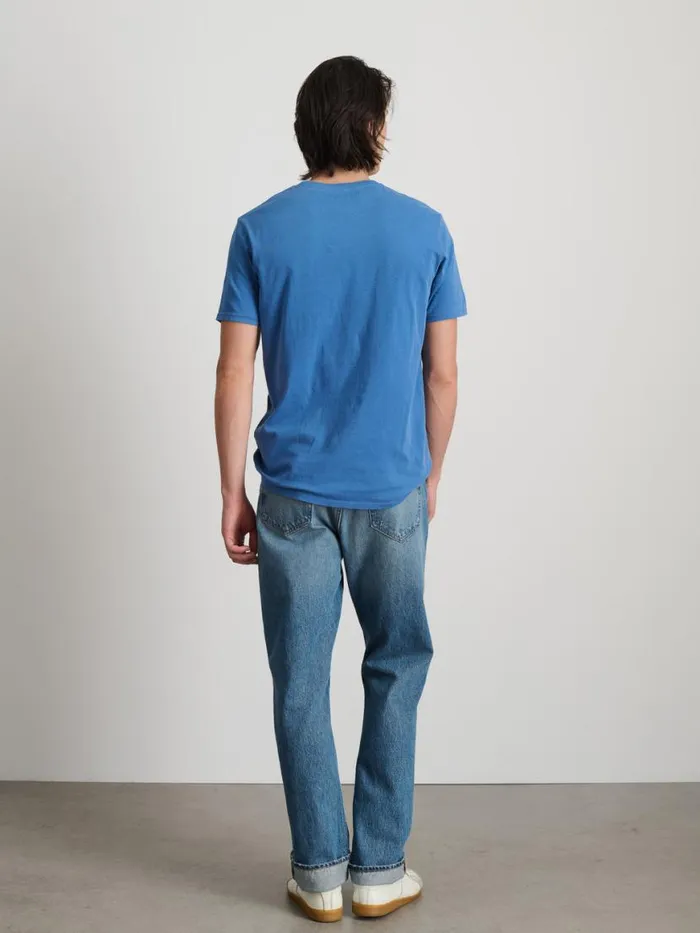 Alex Mill Lightweight Mercer Tee Blue Men Tees Polos