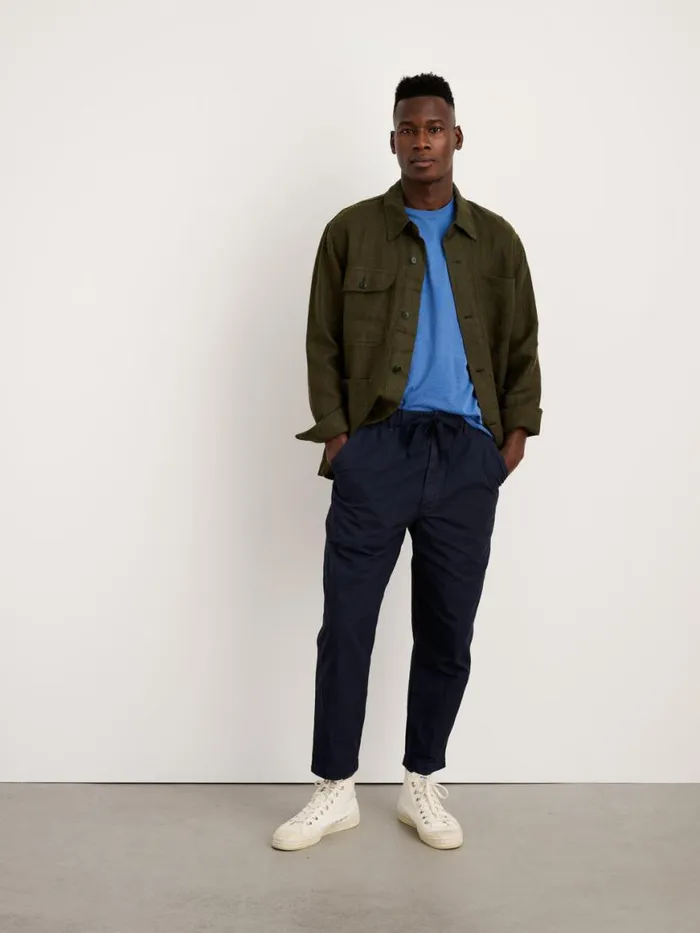Alex Mill Lightweight Mercer Tee Blue Men Tees Polos