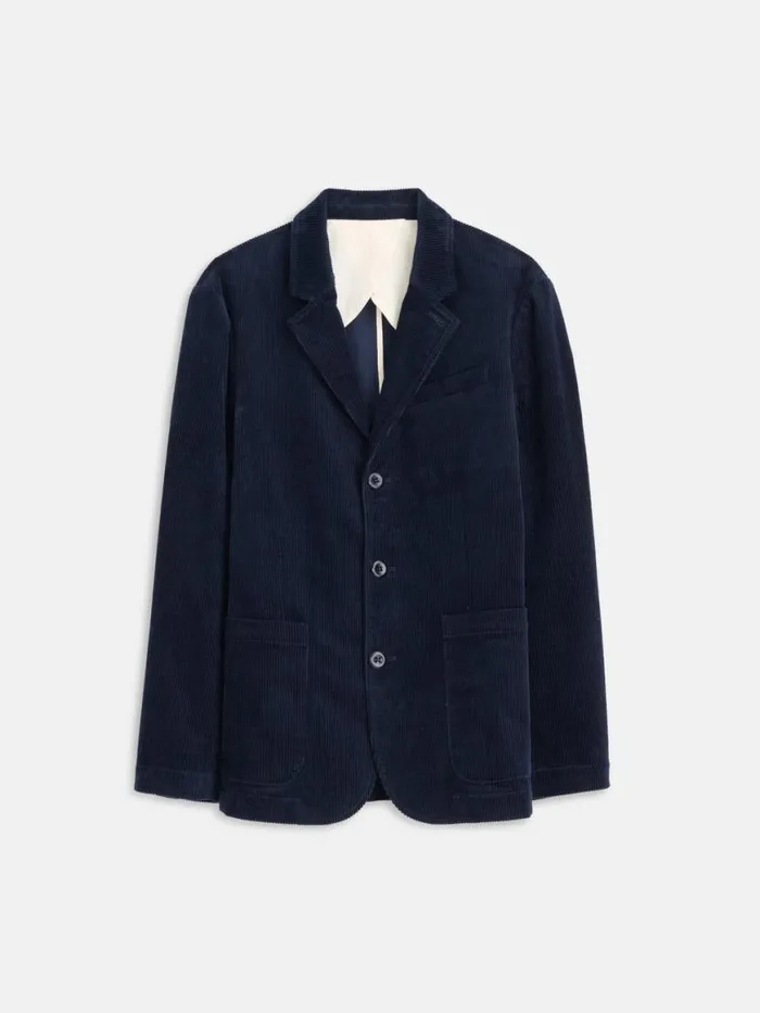 Alex Mill Mill Blazer In Corduroy Dark Navy Men Jackets Coats