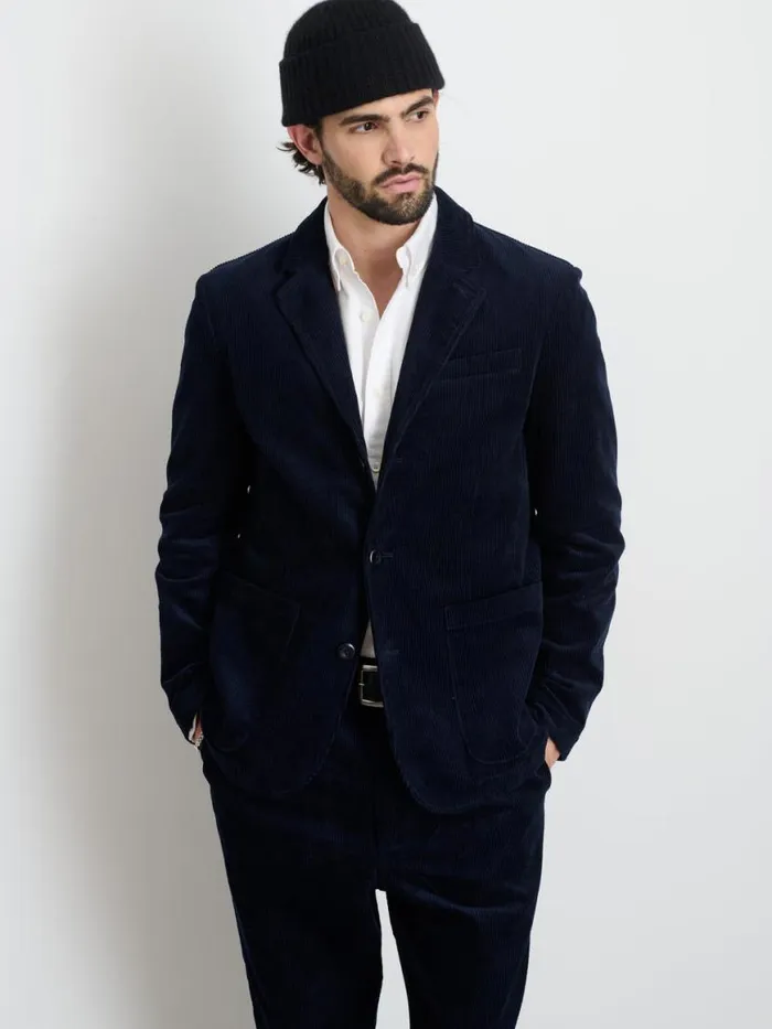 Alex Mill Mill Blazer In Corduroy Dark Navy Men Jackets Coats Alex Mill Mill Blazer In Corduroy Dark Navy Men Jackets Coats