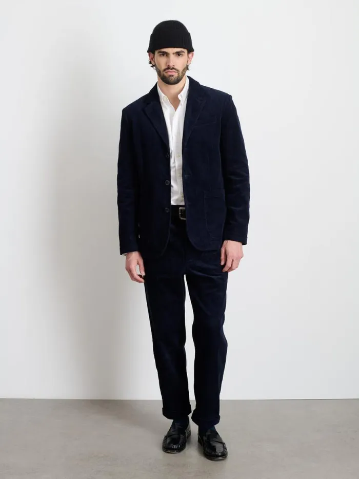 Alex Mill Mill Blazer In Corduroy Dark Navy Men Jackets Coats Alex Mill Mill Blazer In Corduroy Dark Navy Men Jackets Coats