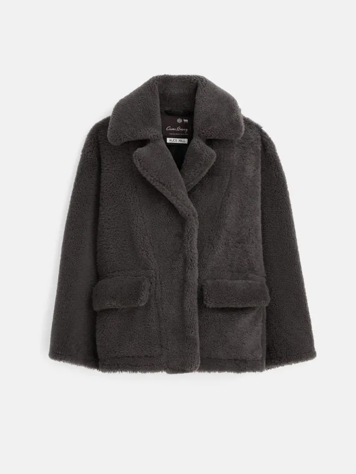 Alex Mill Owen Barry X Alex Mill Shearling Tansy Jacket Women Jackets Outerwear Alex Mill Owen Barry X Alex Mill Shearling Tansy Jacket Women Jackets Outerwear