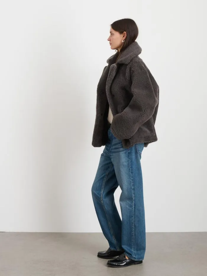 Alex Mill Owen Barry X Alex Mill Shearling Tansy Jacket Women Jackets Outerwear