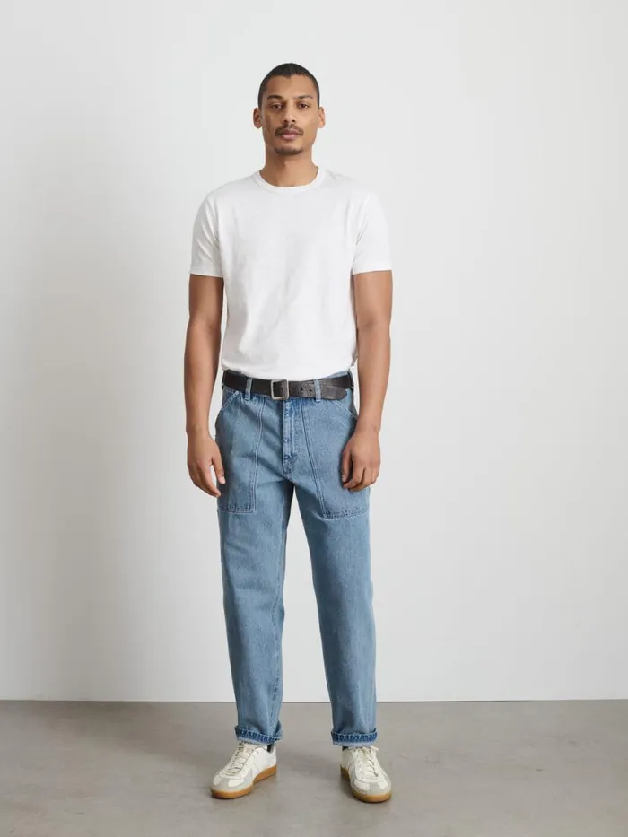 Alex Mill Painter Pant In Vintage Wash Denim Vintage Wash Men Pants