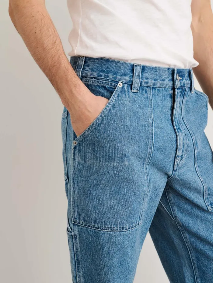 Alex Mill Painter Pant In Vintage Wash Denim Vintage Wash Men Pants