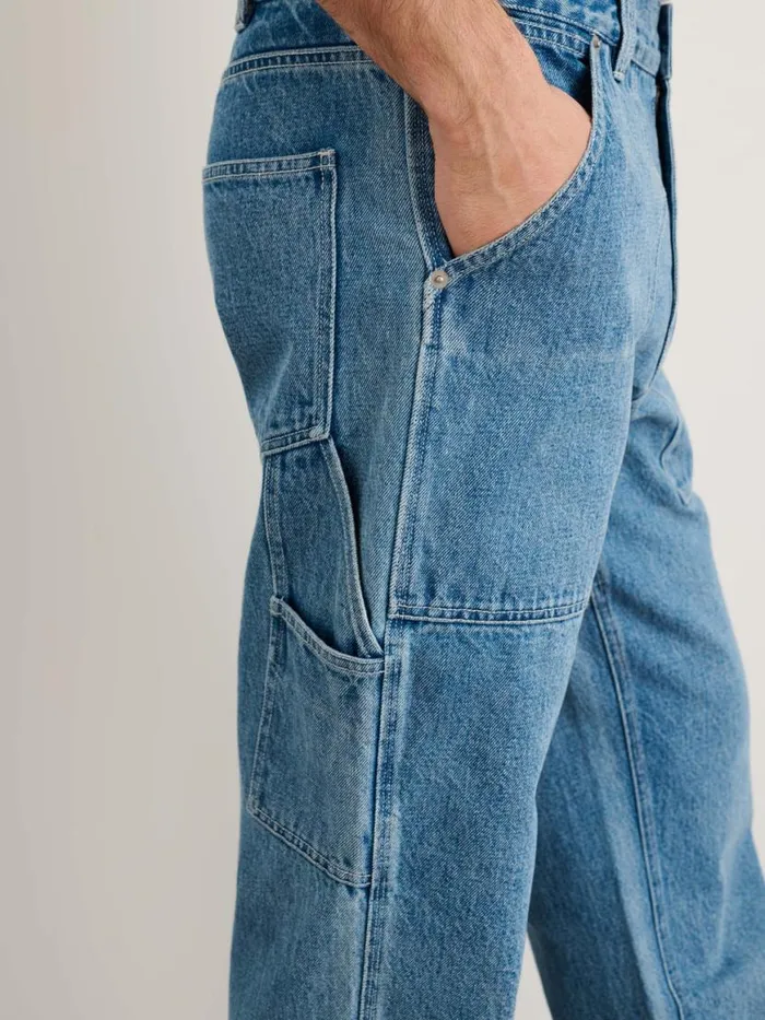 Alex Mill Painter Pant In Vintage Wash Denim Vintage Wash Men Pants