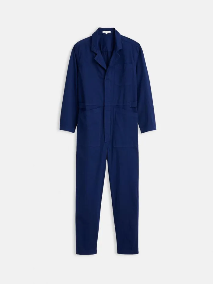 Alex Mill Standard Jumpsuit In Long Inseam Dark Navy Women Jumpsuits