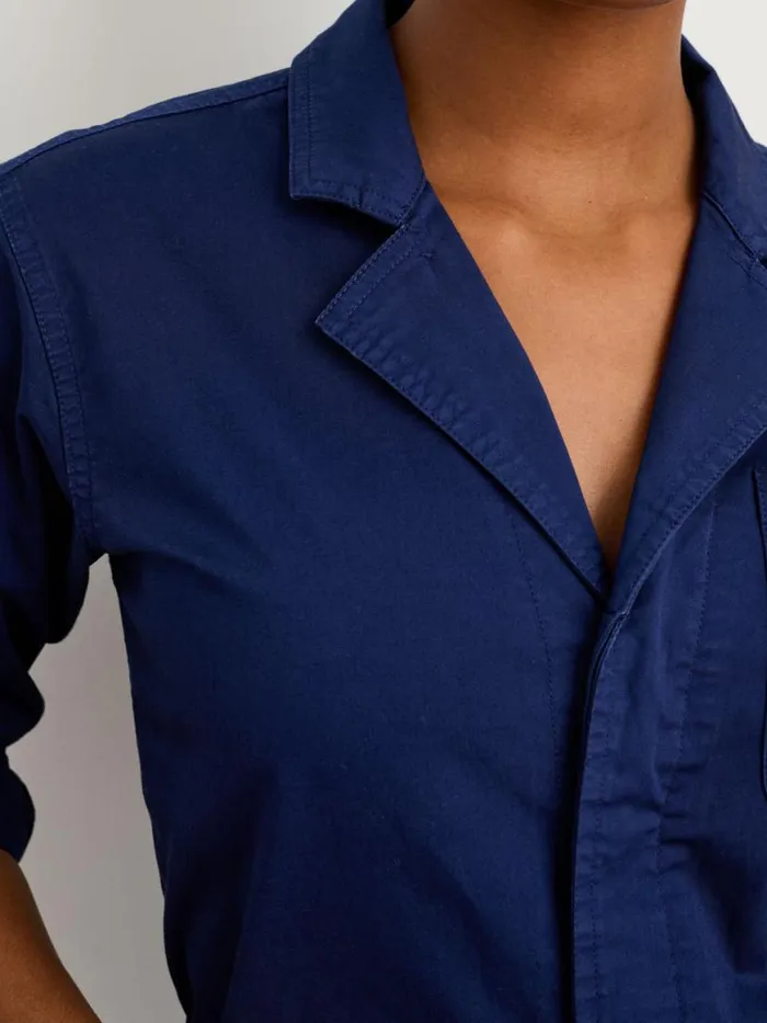 Alex Mill Standard Jumpsuit In Long Inseam Dark Navy Women Jumpsuits