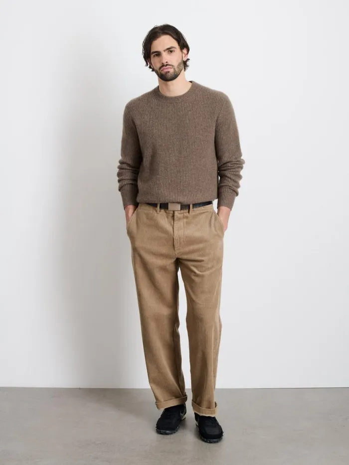 Alex Mill Straight Leg Pant In Corduroy Khaki Men Suiting Blazers