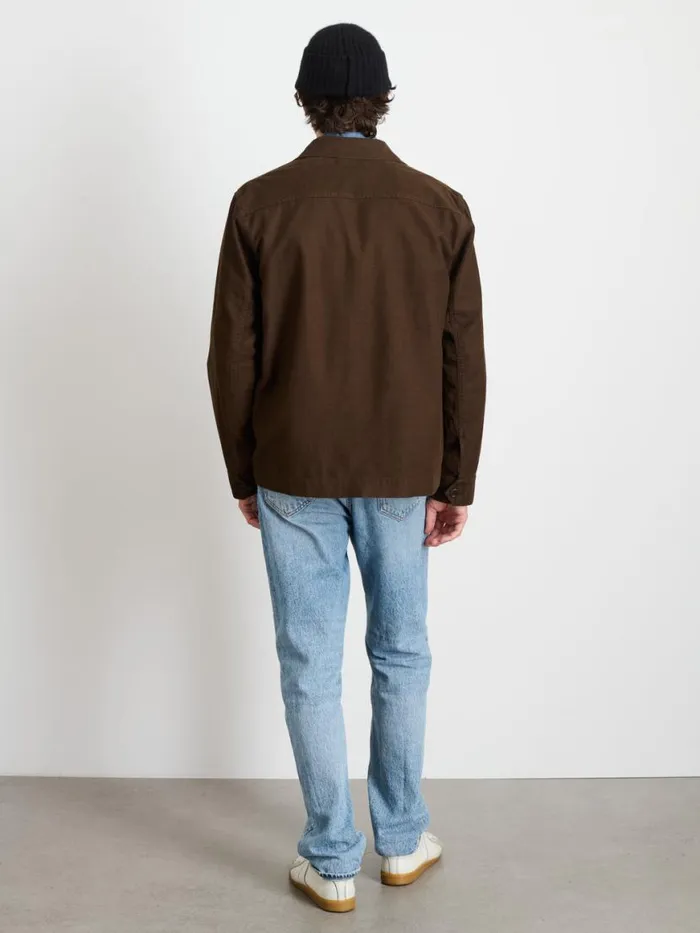 Alex Mill Work Jacket In Chamois Espresso Men Jackets Coats