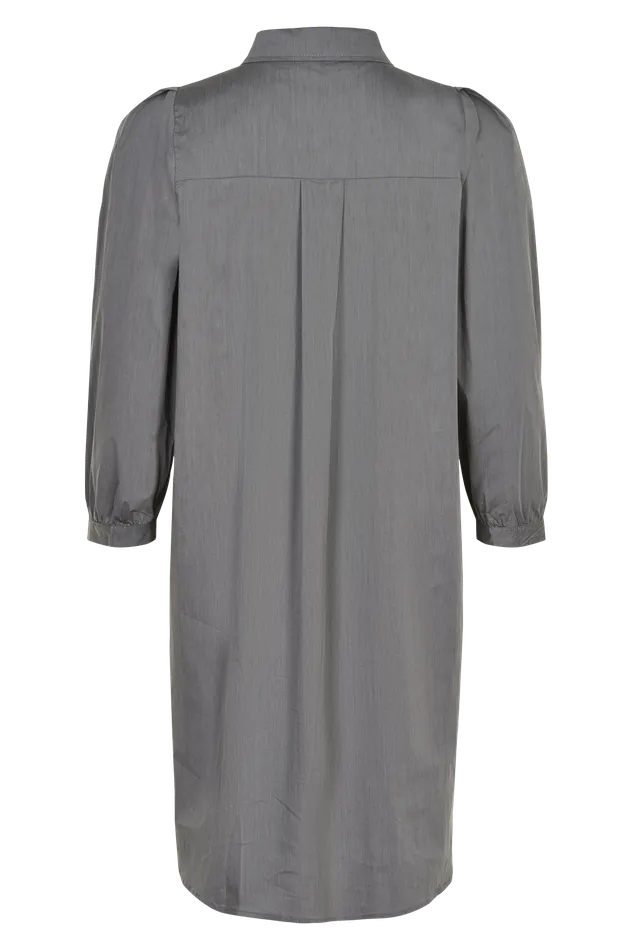 ALICIA LONG SHIRT 14588 921 Grey Women IN FRONT BLOUSES SHIRTS