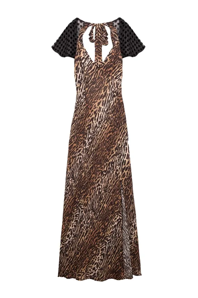 Angelina Bohemia Leopard Spot Mix Women RIXO Dresses Angelina Bohemia Leopard Spot Mix Women RIXO Dresses