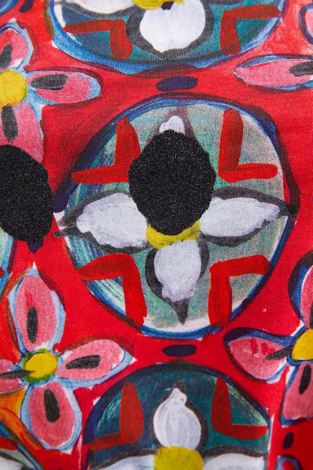 Arty Floral Tshirt Women Desigual Tshirts