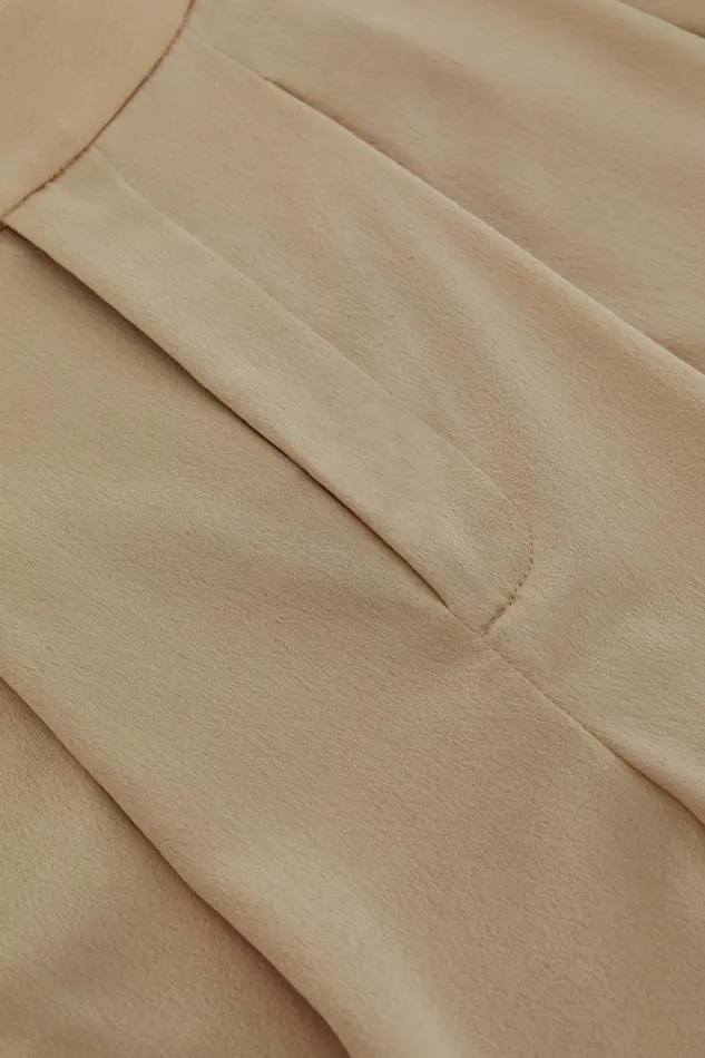 Aubrie Satin Pant Latte Women L039Agence Pants