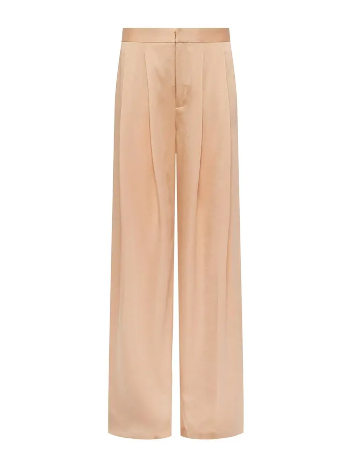 Aubrie Satin Pant Latte Women L039Agence Pants