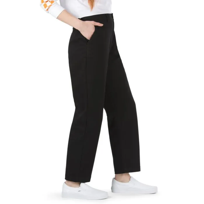 Authentic Chino Pant Black Pants and Leggings Vans Women Authentic Chino Pant Black Pants and Leggings Vans Women