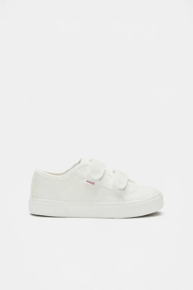 BabyChild Sneakers and Trainers Seed Heritage Tab Classic Trainer White