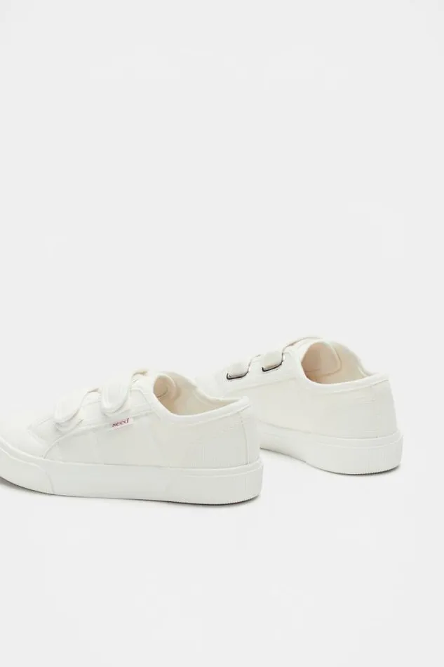 BabyChild Sneakers and Trainers Seed Heritage Tab Classic Trainer White