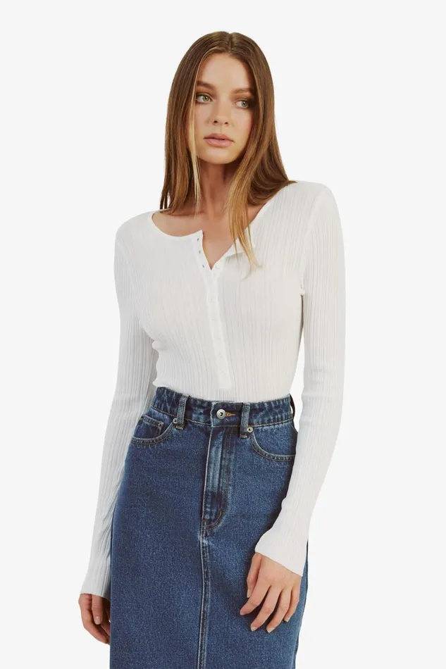 Bardot Bodysuits Women Bryson Bodysuit In Ivory Ivory