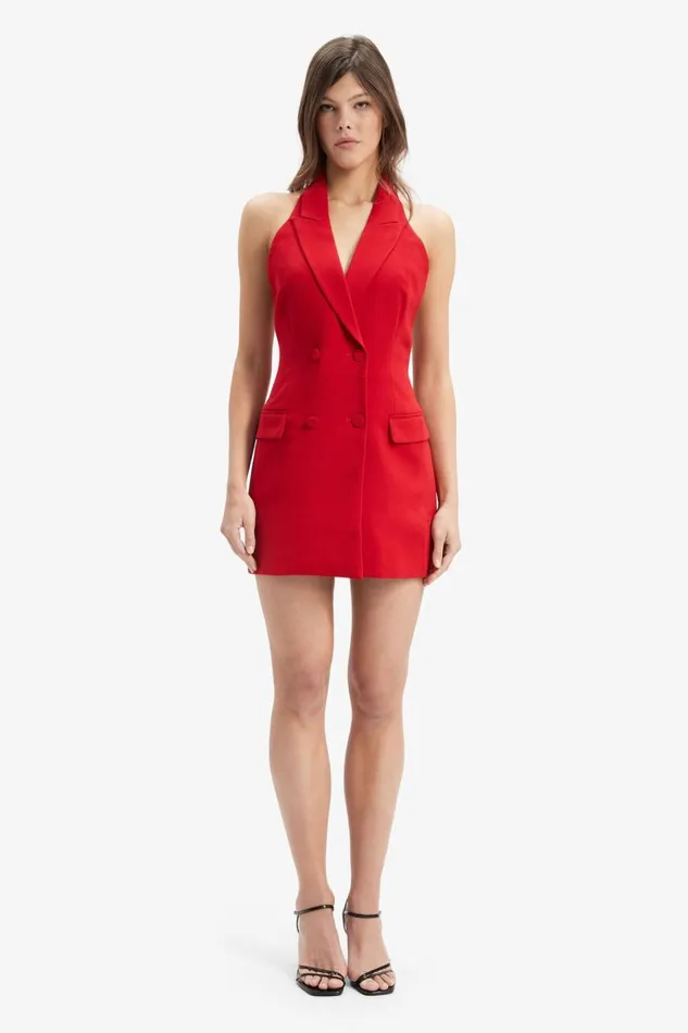 Bardot Day To Night Dresses Women Freya Vest Mini Dress In Deep Red Deep Red Bardot Day To Night Dresses Women Freya Vest Mini Dress In Deep Red Deep Red
