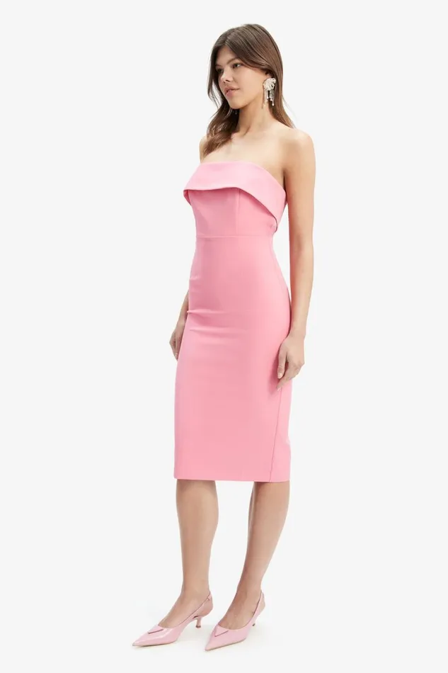 Bardot Day To Night Dresses Women Georgia Dress In Candy Pink Candy Pink Bardot Day To Night Dresses Women Georgia Dress In Candy Pink Candy Pink