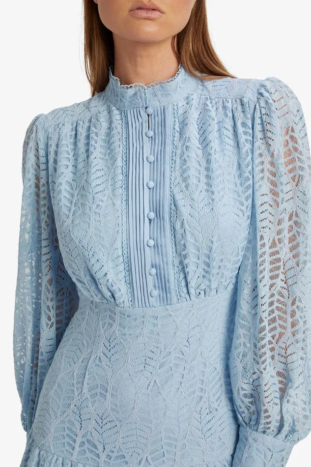Bardot Day To Night Dresses Women Remy Lace Dress In Light Blue Light Blue Bardot Day To Night Dresses Women Remy Lace Dress In Light Blue Light Blue