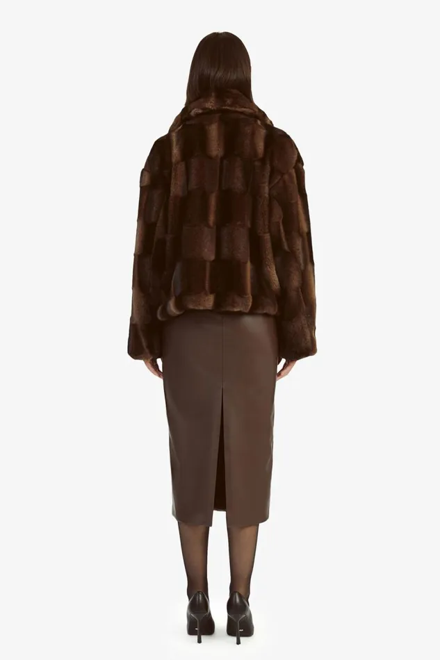 Bardot Jackets Women Sylvie Zip Faux Fur Jacket In Dark Chocolate Dark Chocolate Bardot Jackets Women Sylvie Zip Faux Fur Jacket In Dark Chocolate Dark Chocolate